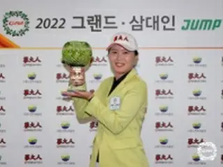 ゴルフの新武真利　韓国３部ツアーで優勝ー＝外国人２人目
