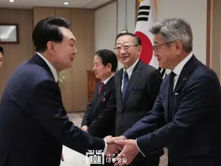 尹大統領、日韓・韓日「親善協会」の代表団と面談＝韓国