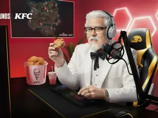 KFCのカーネルおじさんがストリーマーデビュー、クラフトンが「バトルグラウンド」イベントを開催＝韓国