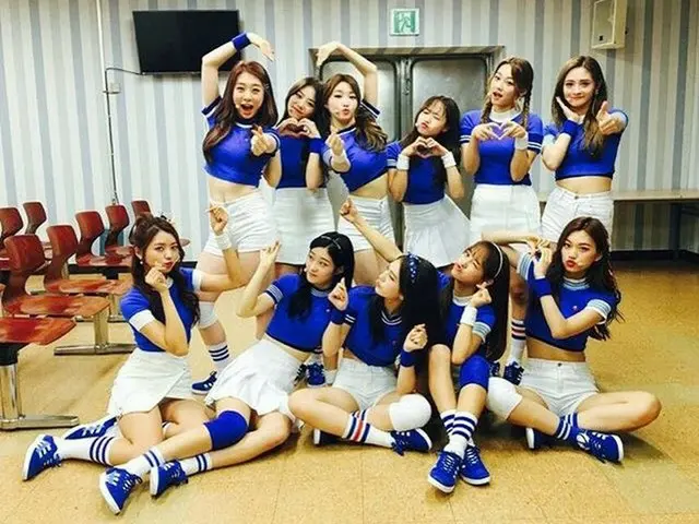 I.O.I、MUSIC BANK出演中。