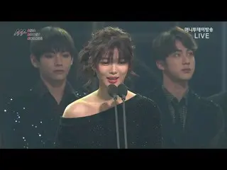 防弾少年団 (BTS) 、女優キム・ユジョン、「ベストアイコン賞」受賞 @ ASIA ARTIST AWARDS  