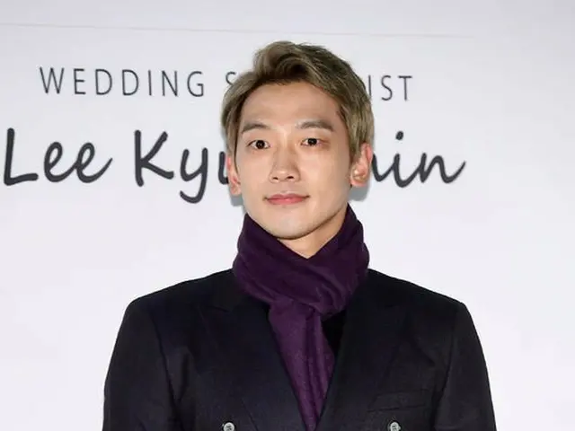 Rain、俳優シン・ソンウの結婚式に参席。