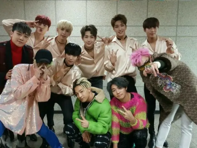 SNUPER、大先輩BIGBANGと集合写真。