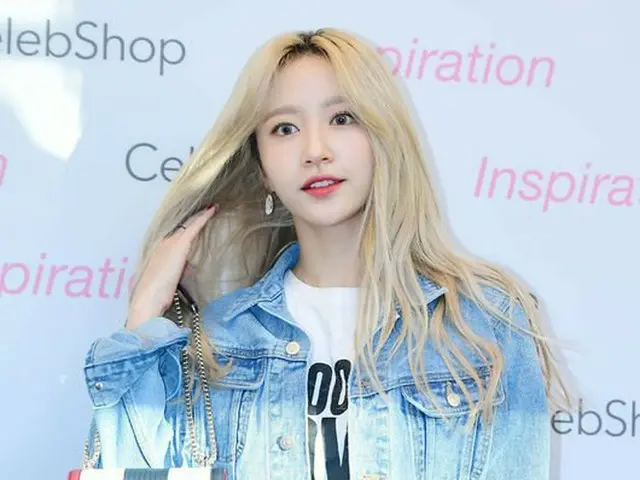 EXID ハニ、ショッピングモール内Celebshopオープン記念イベントに出席。