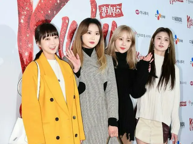 EXID、ミュージカル「Kinky Boots」オープニングナイトVIP DAYセレブレッドカーペットイベントに出席。