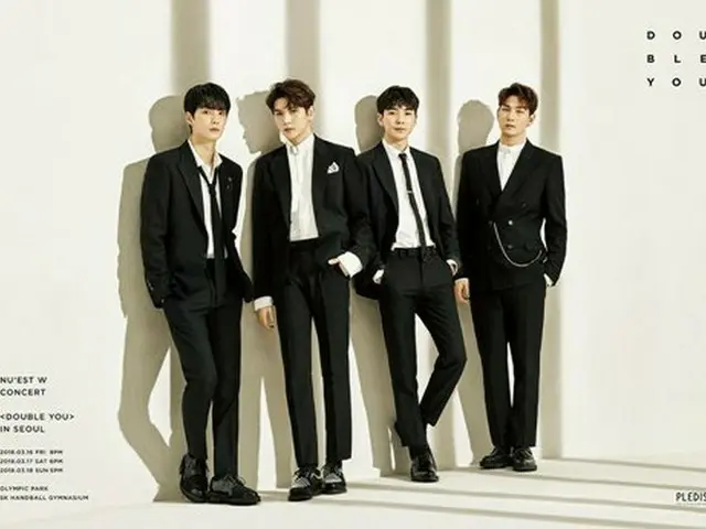 NU’EST W の単独コンサート「NU’EST W CONCERT 〈DOUBLE YOU〉 IN SEOUL」チケット、前売り開始と同時に全席完売を記録。