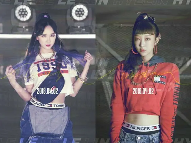 EXID、LE＆ヘリンの新曲ティーザーイメージを公開。