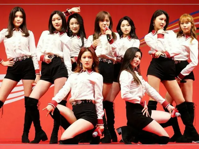 【t公式】gugudan、本日開催の第23回コカ・コーラ体育大賞で祝賀公演に出席。