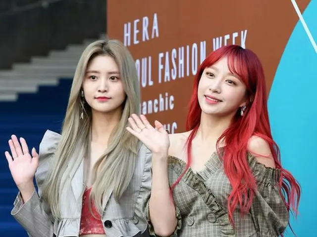 EXID、22日午前ソウル・東大門DDPで「2018 F/W HERA SEOUL FASHION WEEK」に参加。