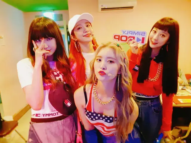 【t公式】EXID、午後1時からの「Simply K-pop」出演を準備中。