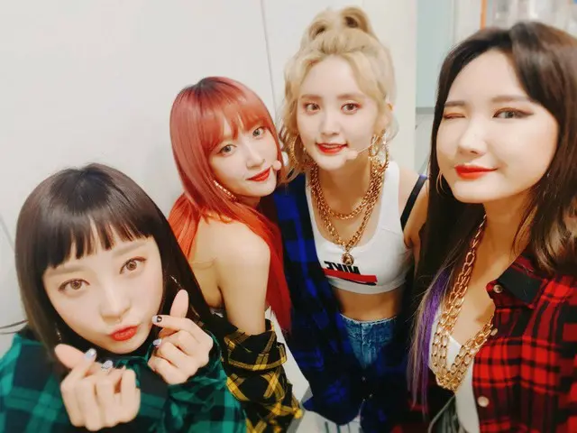 【t公式】EXID、MBC MUSIC「SHOW Champion」に出演。