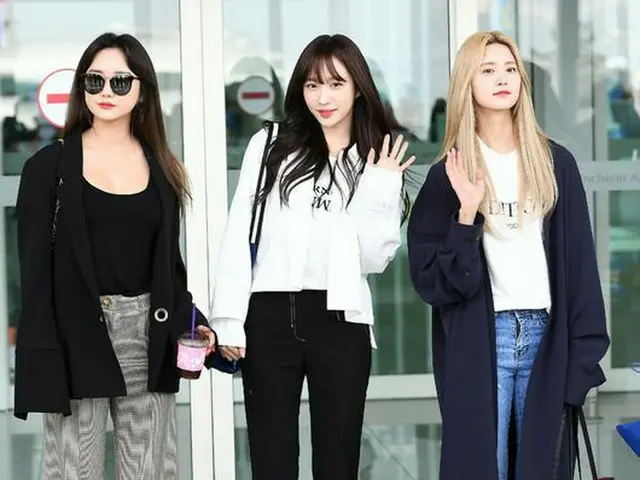 EXID、海外日程のためアメリカに出国。