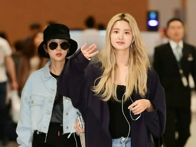 EXID、韓国に帰国。