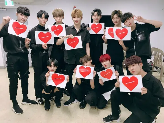 【t公式】Wanna One、 WANNABLEに感謝。