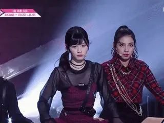 PRODUCE 48 グループバトル、BLACKPINK「BOOMBAYAH」2組の“首関節”