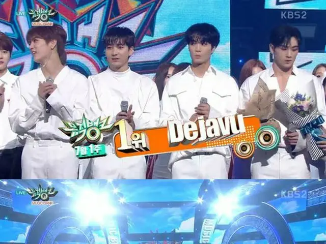 NU’EST W、「MUSIC BANK」で1位。