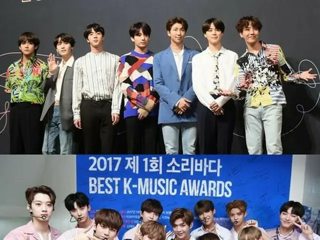 防弾少年団 Wanna One TWICE Red Velvet、「2018 SORIBADA BEST K-MUSICAWARDS」出演へ。