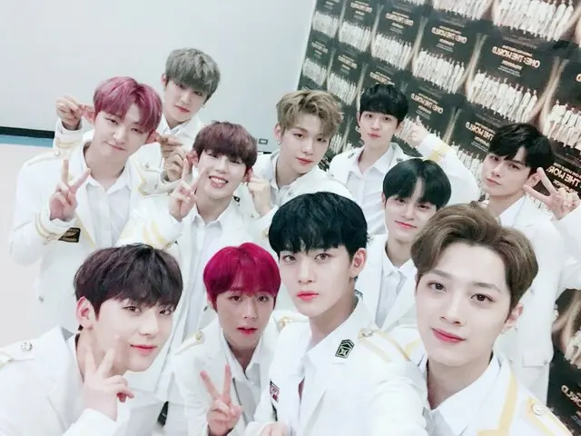 【T公式】Wanna One、”今日も一緒に楽しんでくれてありがとう。