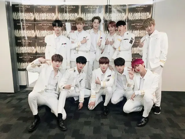 【T公式】Wanna One、熱い歓声でWanna Oneを迎えてくれたオーストラリアのWANNABLEのおかげで今日の公演もHAPPYに終了。