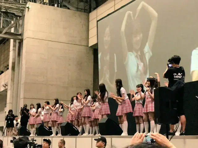 PRODUCE 48、本日の日本再会の現場。