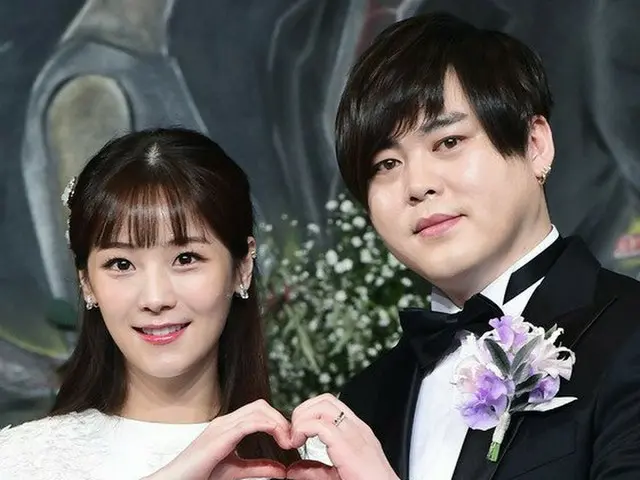 HOT ムン・ヒジュン、CRAYON POP ソユル、結婚式の記者会見。