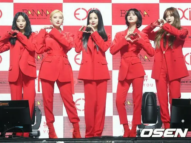 EXID、シングルアルバム「I Love You」発売記念ショーケースに出席。