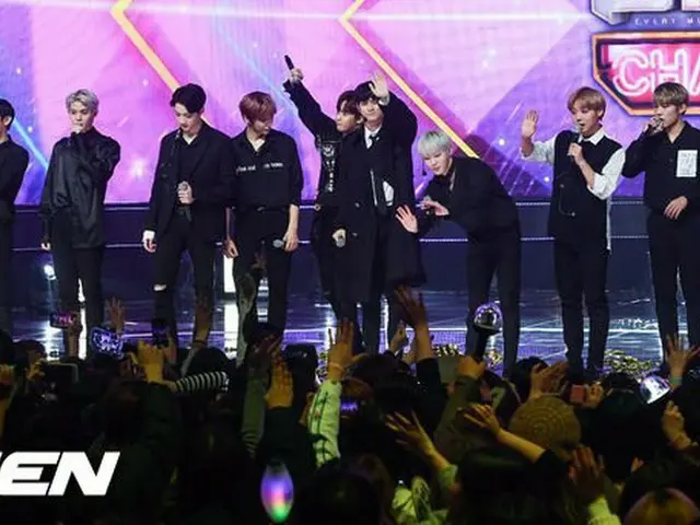 Wanna One、MBC MUSIC「Show Champion」で1位。