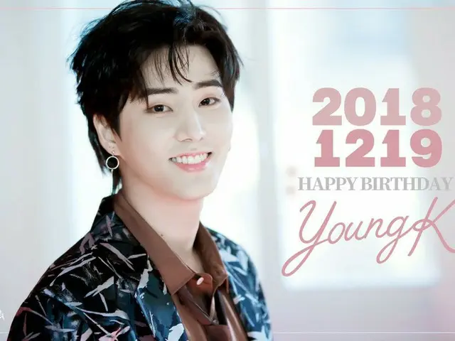 【d公式jyp】DAY6、Young K の誕生日を祝う。