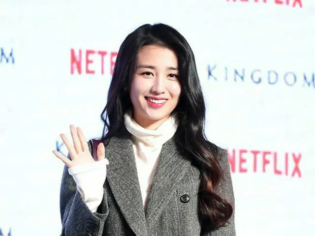 女優パク・ハソン、Netflixオリジナルドラマ「キングダム」レッドカーペットイベントに出席。