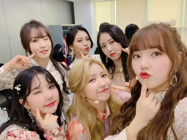 【t公式】GFRIEND、SBS MTV「THE SHOW」控室での写真を公開。