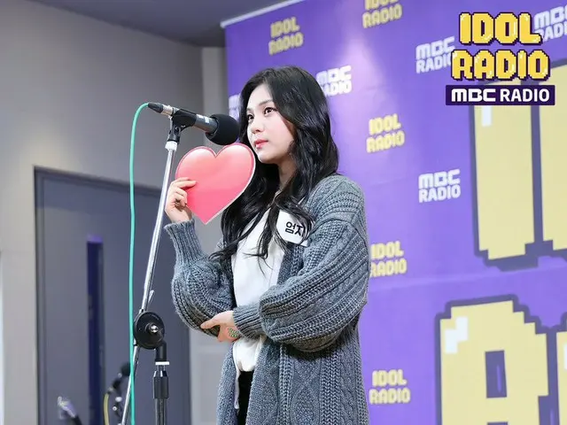 、、【t公式】GFRIEND オムジ、 idolradiokorea 出演。