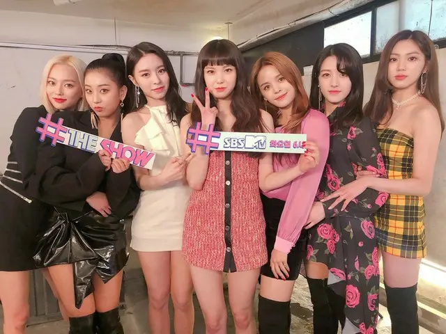 【t公式】CLC、sbsmtv「THESHOW」での写真を公開。