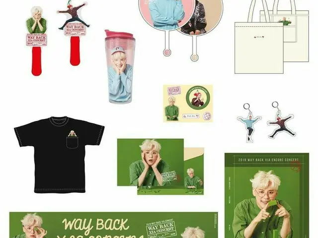 【r公式jes】【2019 WAY BACK XIA ENCORE CONCERT】 JYJ ジュンスOFFICIAL GOODS。