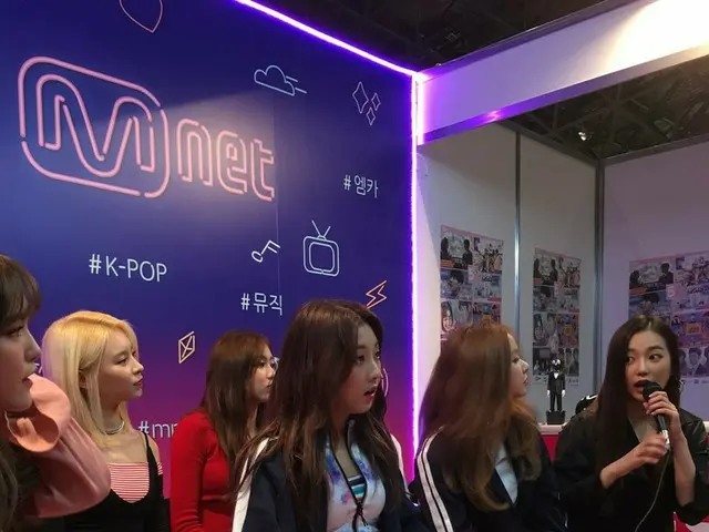 CLC、「KCON 2017 Japan」の「Mnet / Mnet Smartブース」に登場。