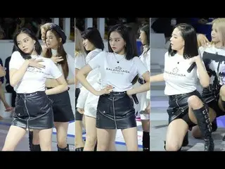 【直カムZ】 191005CLC  CLC イェウン -  No＆Black Dress(オートサロンウィーク現代声優グループブースのKINTEX)直カムfan