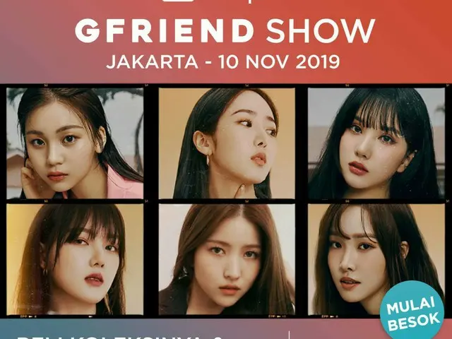 【t公式】GFRIEND、RT ShopeeCare：HI BUDDY Indonesia！ BESOK 11 Oktober Jam 12 siangkamu