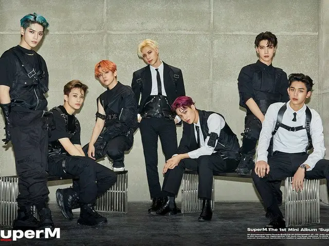 【d公式sm】SuperM's 1st mini album「SuperM」charted in the」Billboard 200 AlbumsChart」a