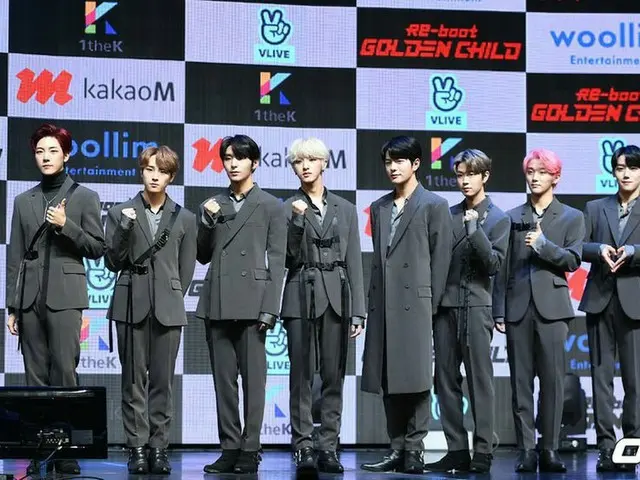 Golden Child、1stフルアルバム「Re-boot」発売記念ショーケース開催中。