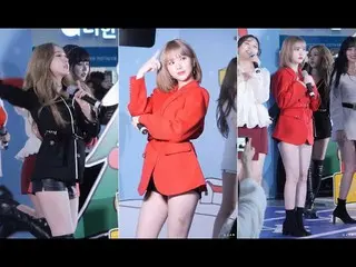 【直カムZ】191223 GFRIEND シンビ＆ウナ - フィンガーチップ・夜(コエックスウィンターフェスティバルダオンステージ)直カムfancam _   