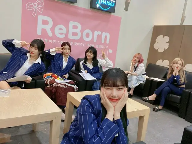 【t公式】GFRIEND、[📺 #カノAir] 今日はなぜか🧐 #GFRIEND #GFRIENDと #KBSCoolFM#ムン・ヒジュンのミュージックショ