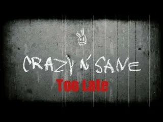 【J公式wmj】 CRAZYN 'SANE  - TOO_ Late [Short Lyric Video]   