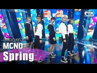 【公式sb1】MCND  -  Spring(浮いて)人気歌謡Inkigayo 20200510   