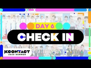 【公式mnk】【KCON_ _ ：TACT]DAY6_ _ Check in   