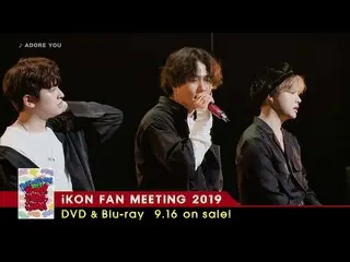 【公式】iKON、iKON  -  FAN MEETING 2019(TEASER_DVD＆Blu-ray 9.16 on sale)   