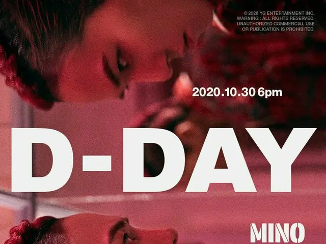 【d公式yg】#MINO 2nd FULL ALBUM「TAKE」D-DAY POSTER 2nd FULL ALBUM「TAKE」✅2020.10.306pm