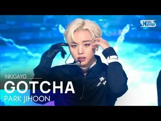 【公式sb1】PARK JIHOON(パク・ジフン_ ) -  GOTCHA人気歌謡_ inkigayo 20201108  