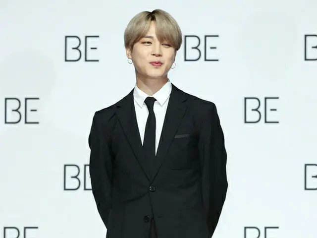 JIMIN(BTS)、グローバル記者会見に出席。