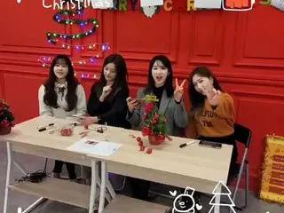 【t公式】LABOUM、[ #LABOUM] Cheese、Cheese、Cheeseラテmerry Christmas 