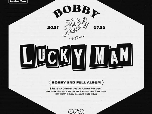 【d公式yg】iKON_ BOBBY 2nd FULL ALBUM [LUCKY MAN] Pre-order notice has beenuploaded