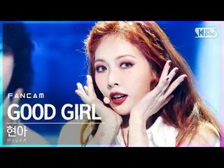 【公式sb1】【テレビ1列_]ヒョナ「GOOD GIRL」(HyunA_ FanCam)│@ SBS 人気歌謡_2021.02.21